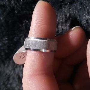 New with tag stainless steel ring